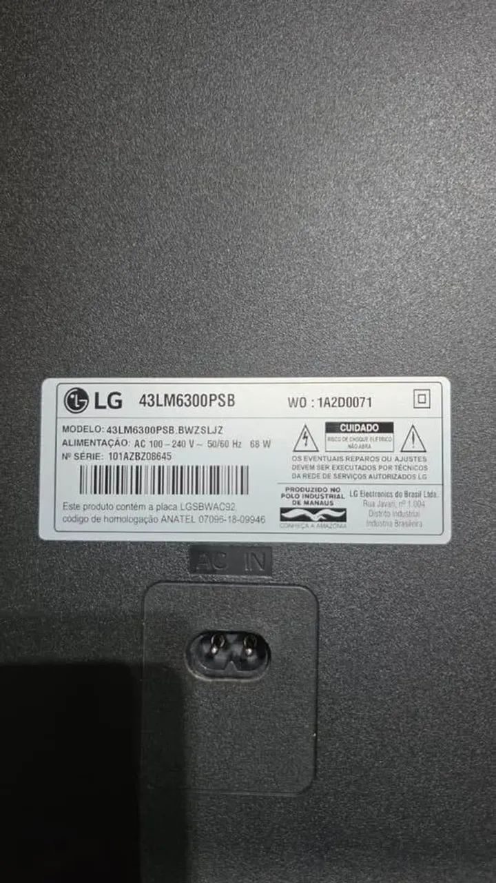 TV Smart LG 43 polegadas Full HD - Foto 5