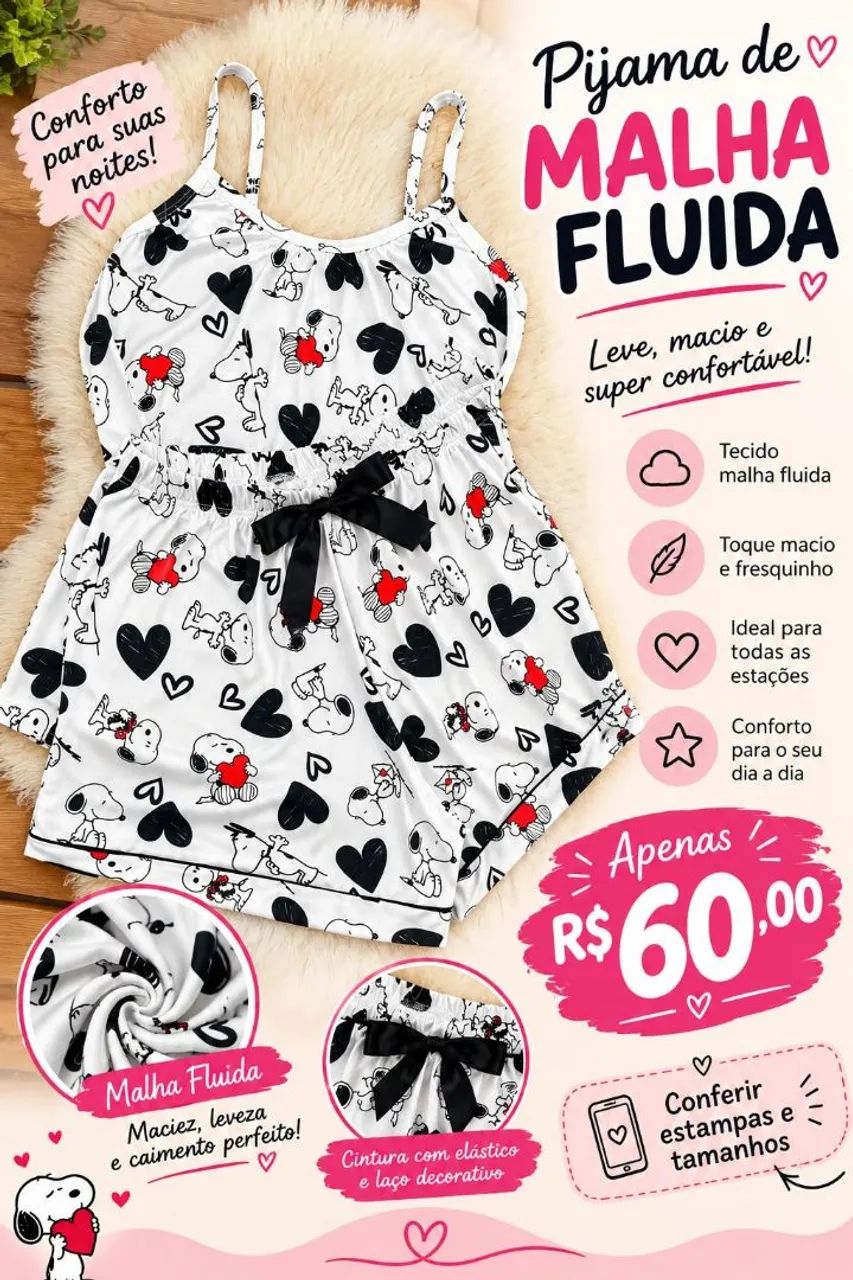 ? Novidades de Pijamas ?