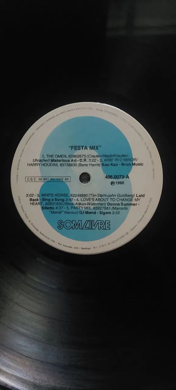 LP Vinil Festa Mix 1 "DJ Memê"  - Foto 2