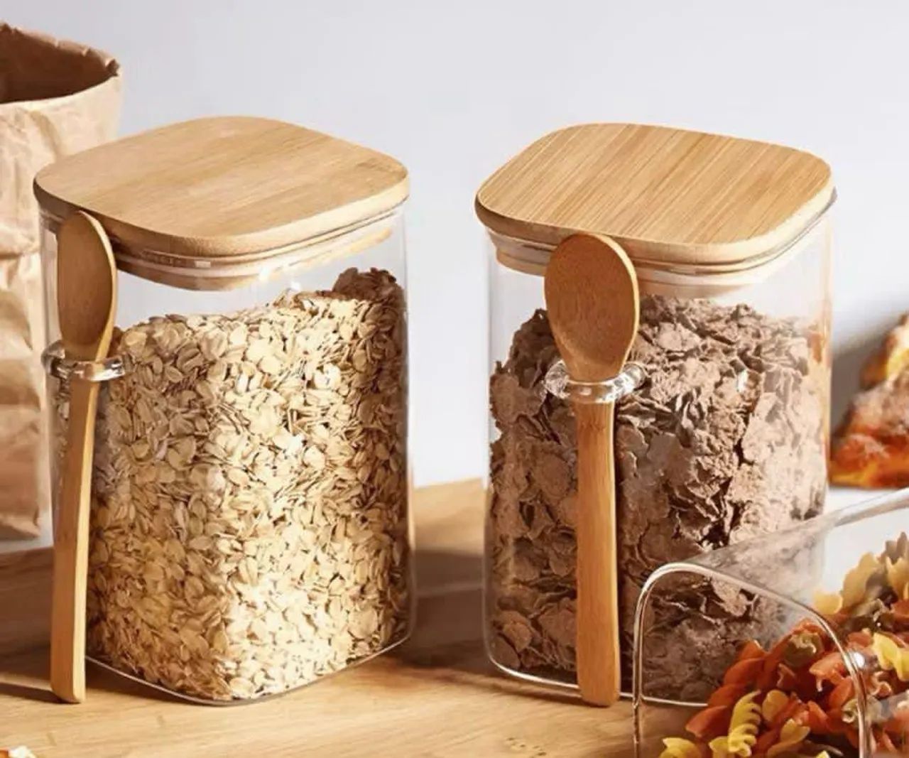 Pote de bambu 