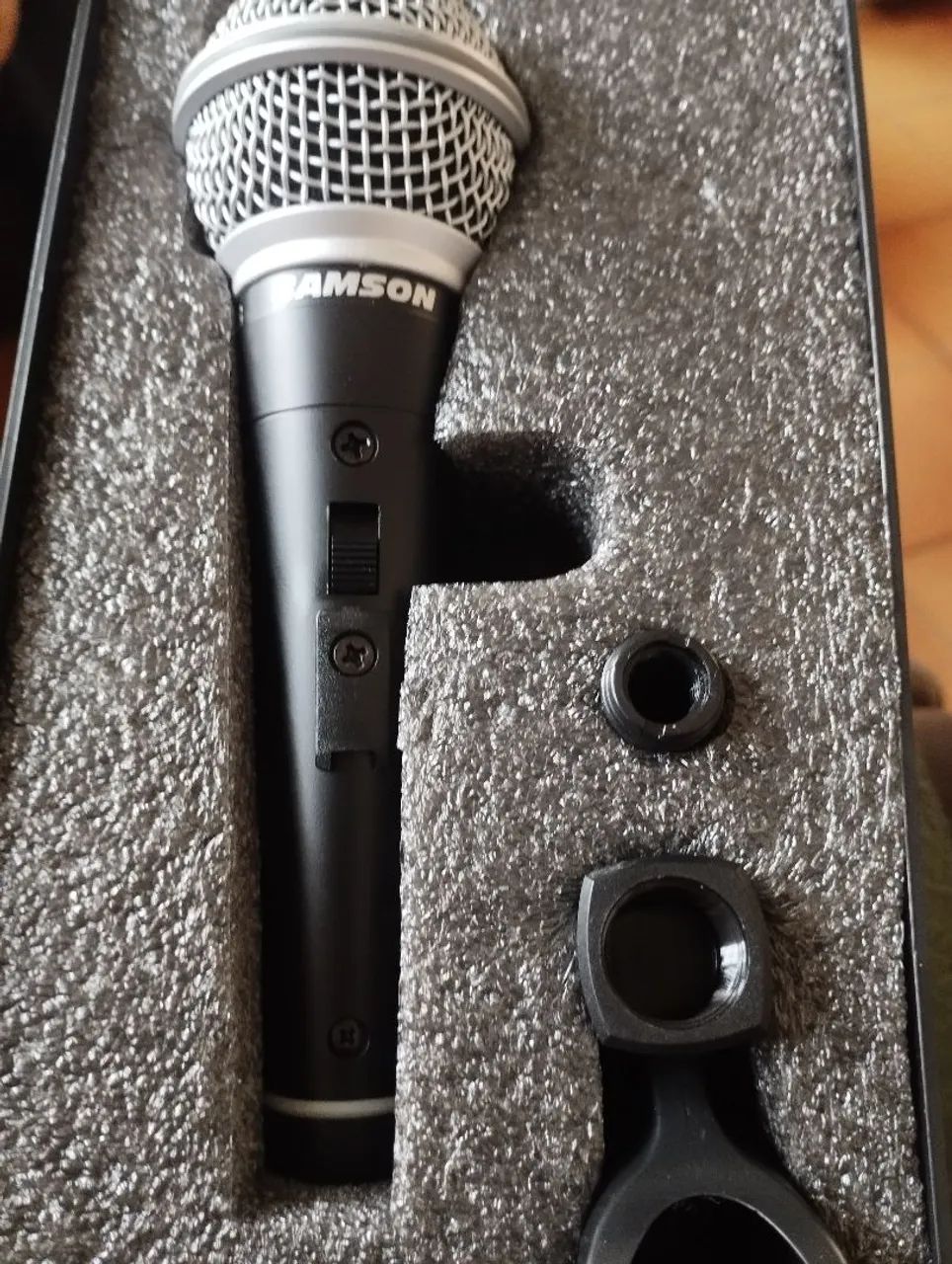 Microfone condensador de mão samson