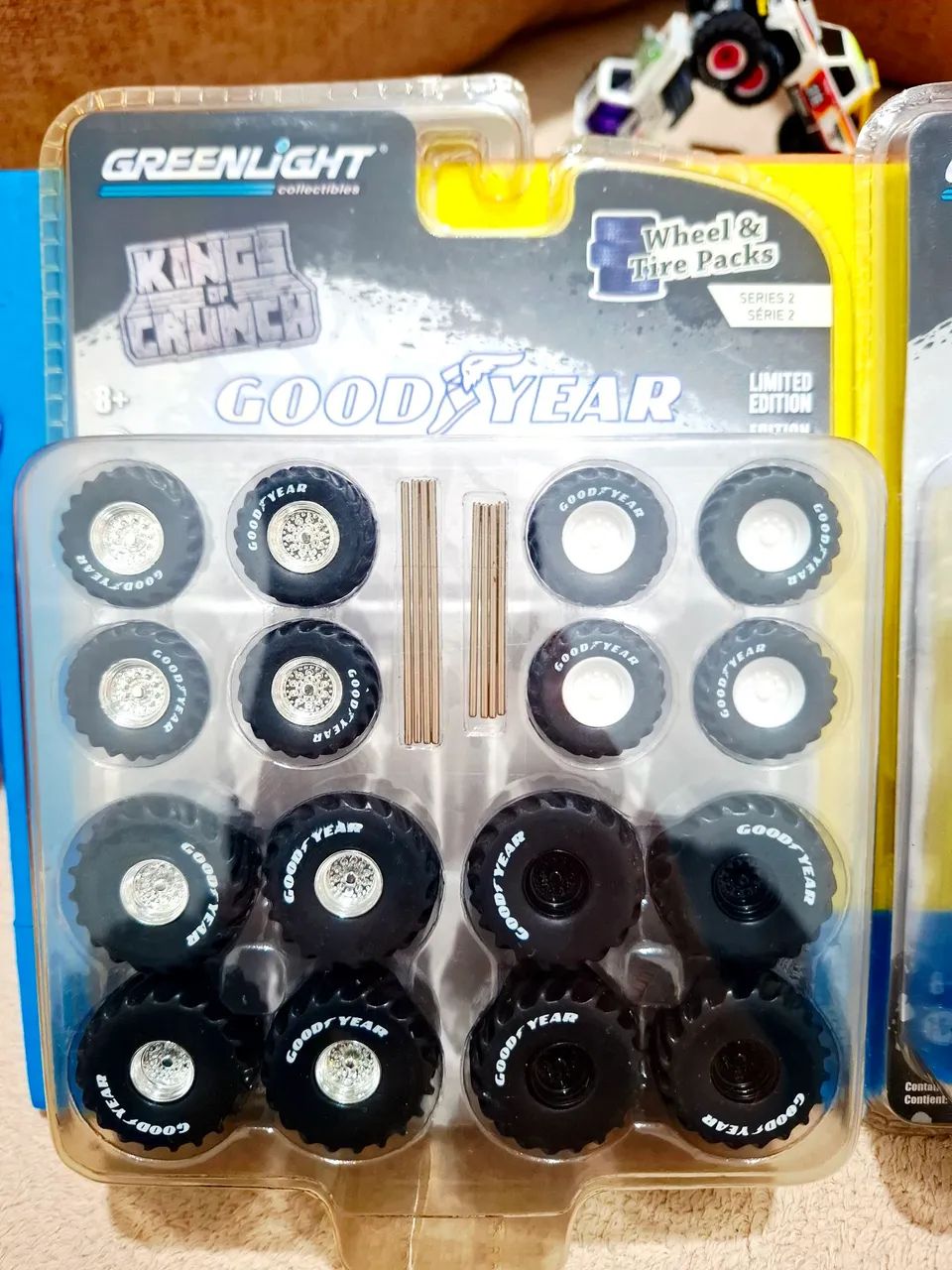 Jogo de rodas para miniaturas Greenlight 1:64 - Foto 2