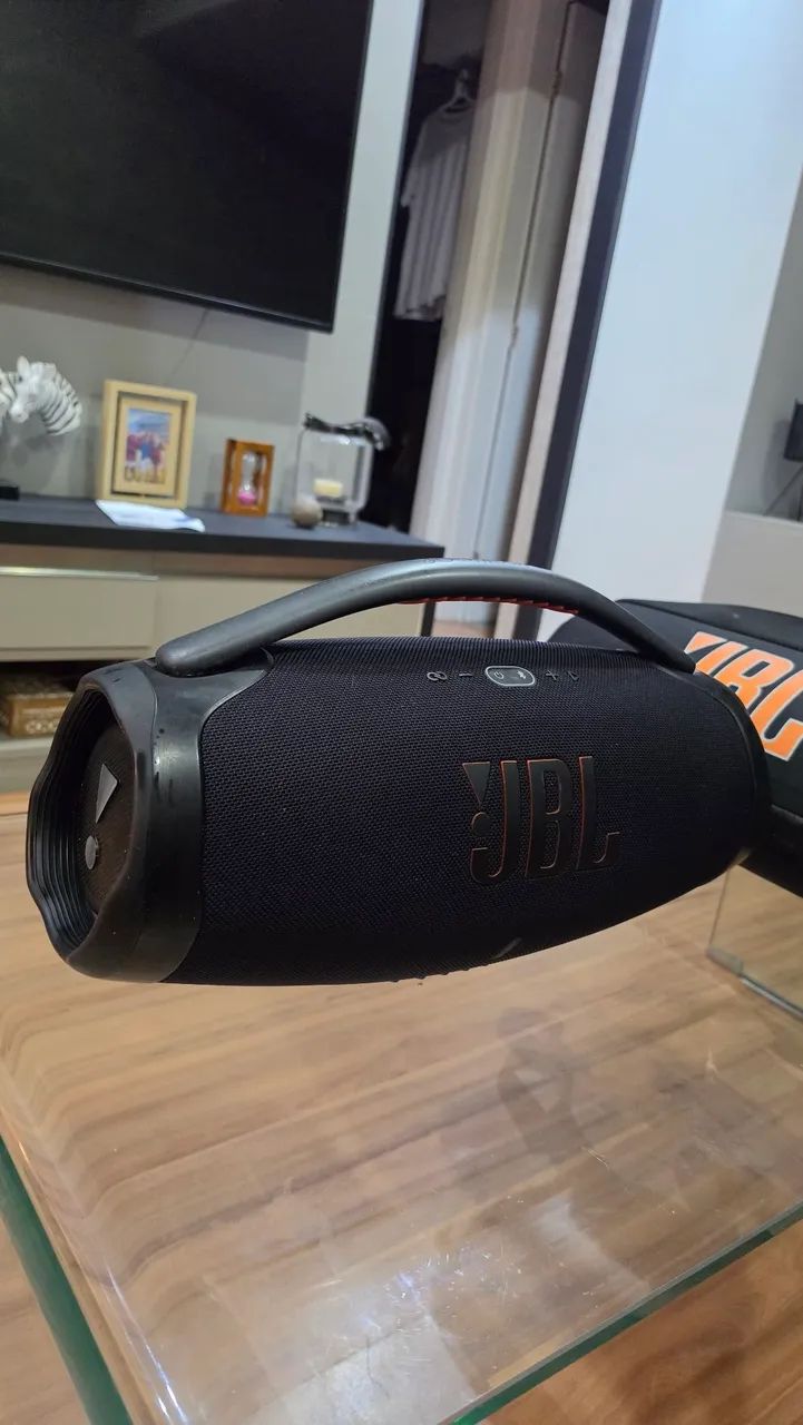 JBL Boombox 3 Original Impecável + Case de Proteção - Foto 3