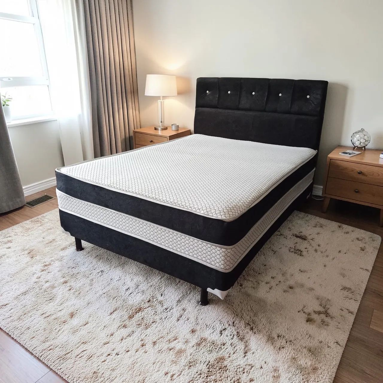 Cama Molas Ensacadas,  ajustando conforto e preço baixo  - Foto 2