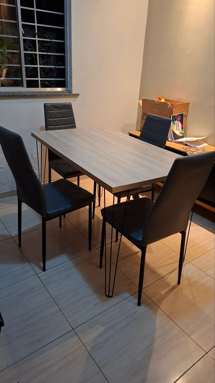 Mesa de jantar com 4 cadeiras  - Foto 3