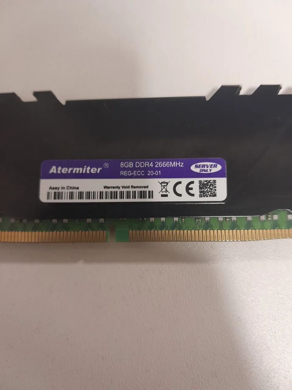 Memoria ram 8gb ddr4 2666mhz ECC - Memória RAM - Benevides
