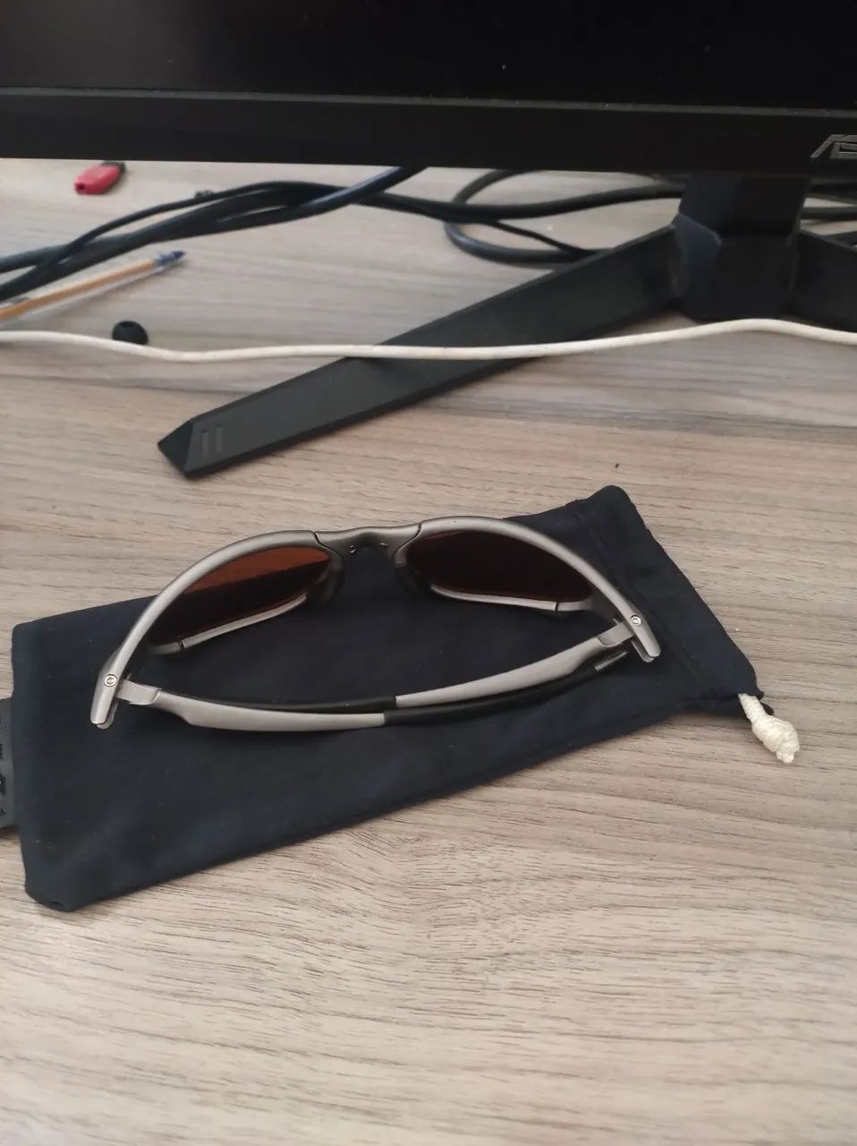 Óculos Oakley penny Titanium VR28 Black Iridium - Foto 2