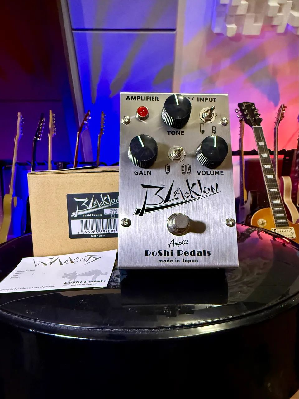 Pedal RoShi Blacklon - Fender Blackface - Instrumentos musicais