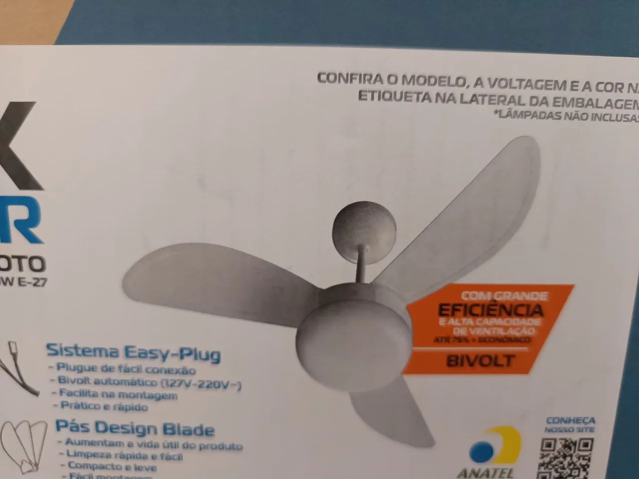 Ventilador de teto inverter Controle Remoto - Foto 5