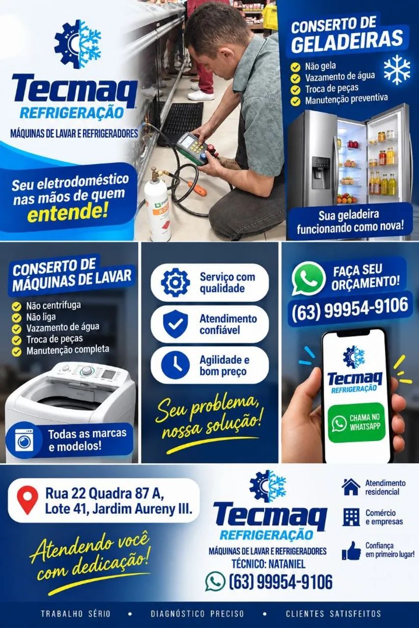 Tecmaq Refrigeração em  Palmas to