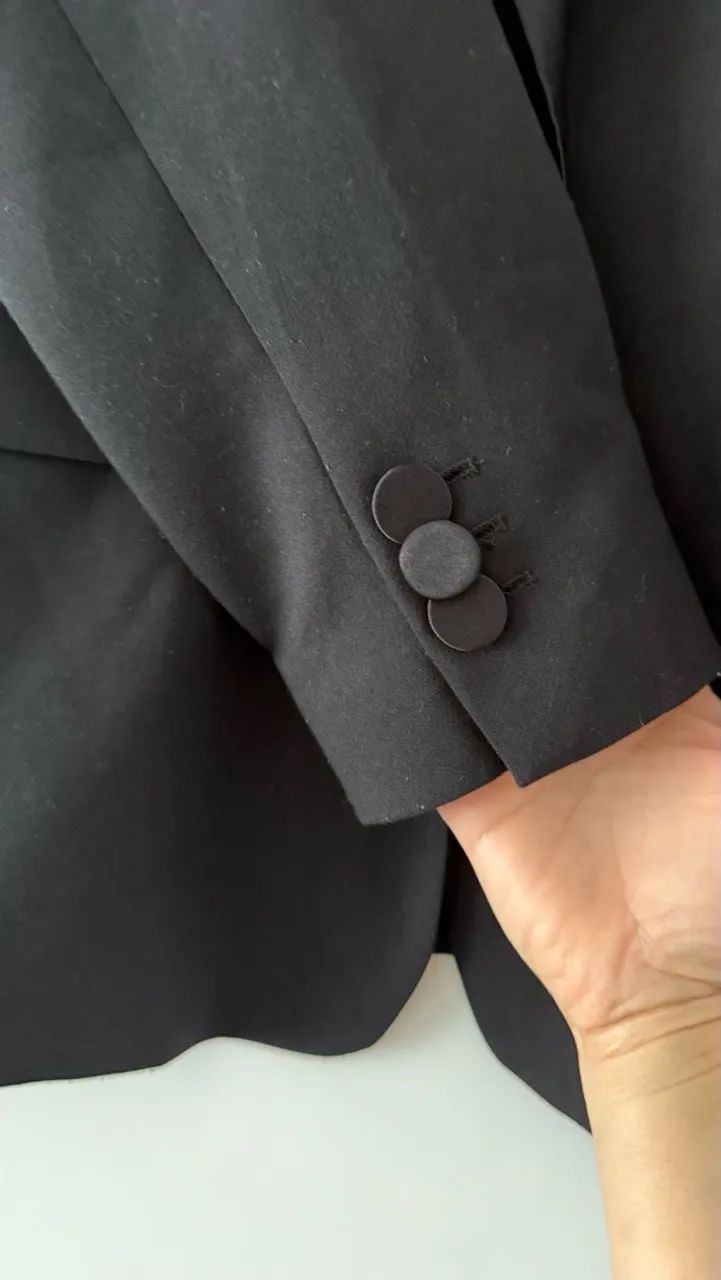 Blazer Zara Smoking Novo  - Foto 4