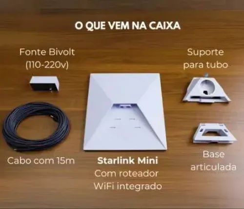 STARLINK MINI NOVA LACRADA - Foto 2