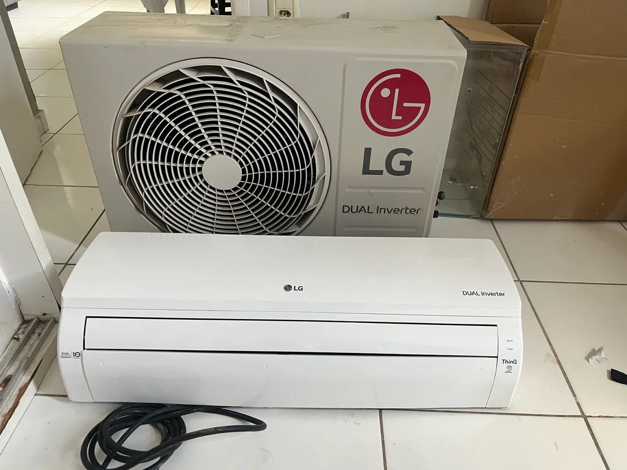 Ar condicionado LG Dual inverter 