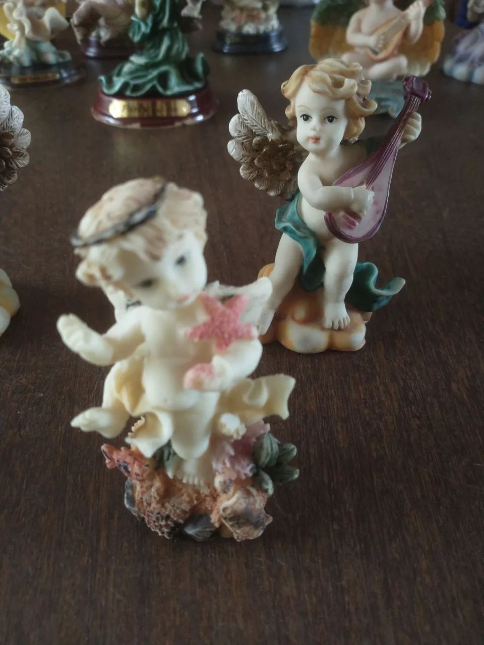 4 anjinhos de resina  - Foto 2