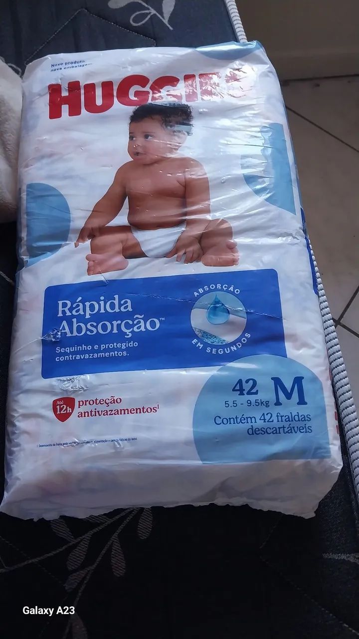 Fraldas lacradas !!! Tamanho M - Foto 4