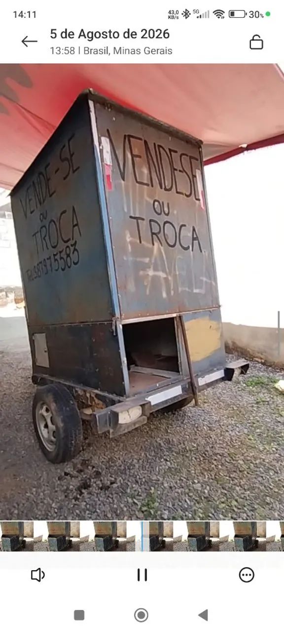 Vende-se carretinha para lanche!! - Foto 2