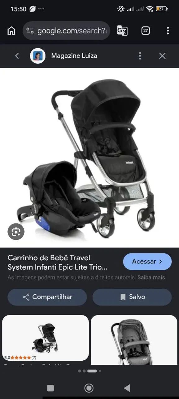Carrinho de bebê 