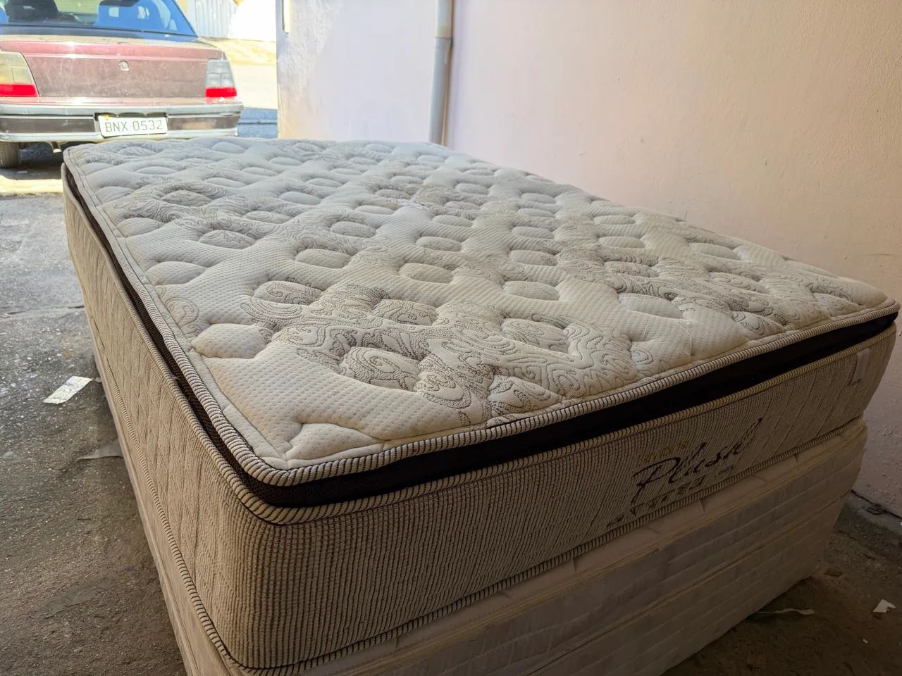 Cama box mas colchão casal padrão  - Foto 3