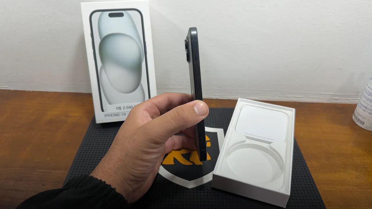 Iphone 15 128GB Rosa - semi novo  - Foto 2