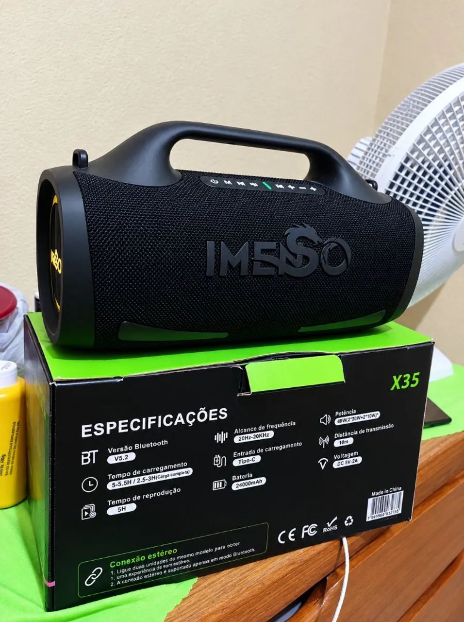 CAIXA DE SOM BLUETOOTH  - Foto 2