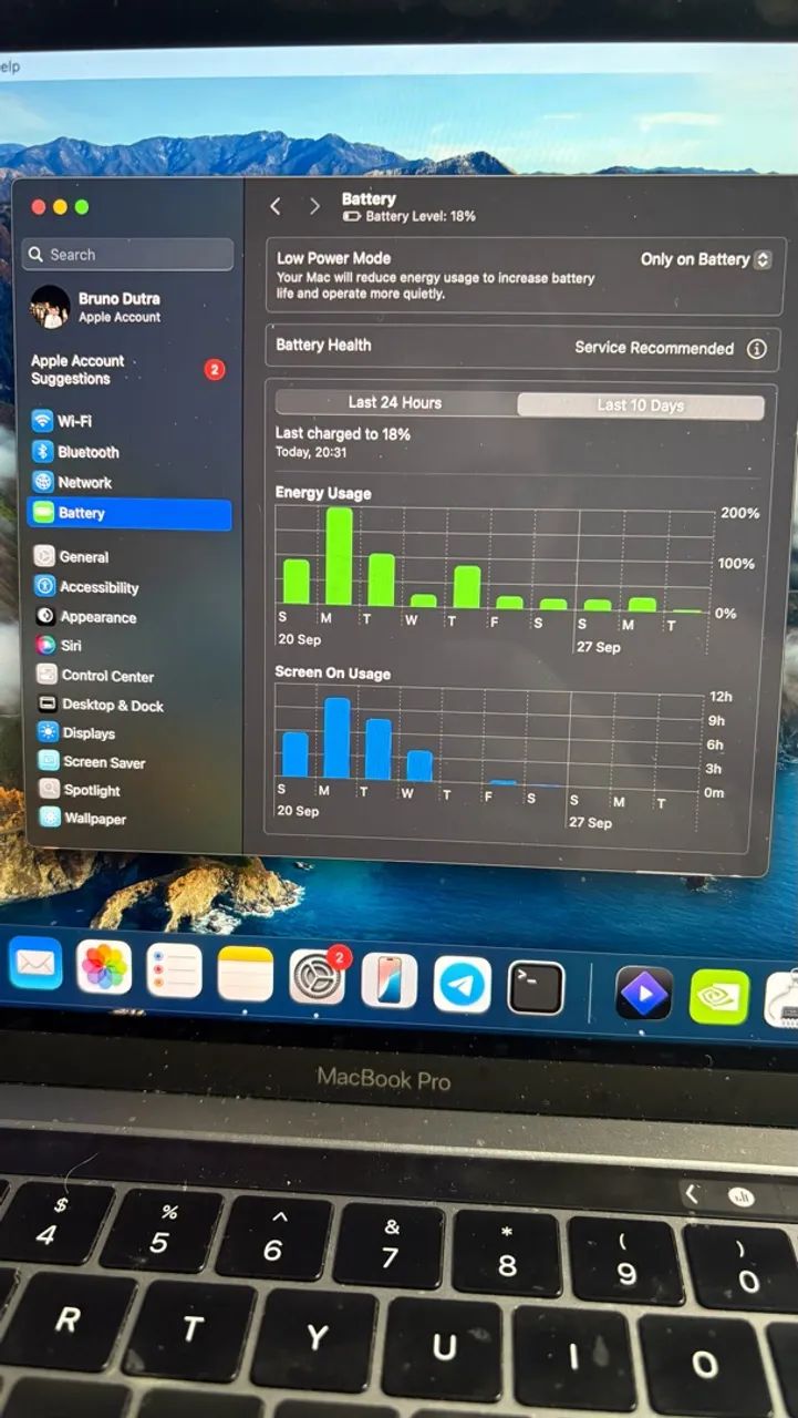 Macbook Pro 2018 - i5 8gb ram 256gb Armazenamento Notebook Apple Barato - Foto 4
