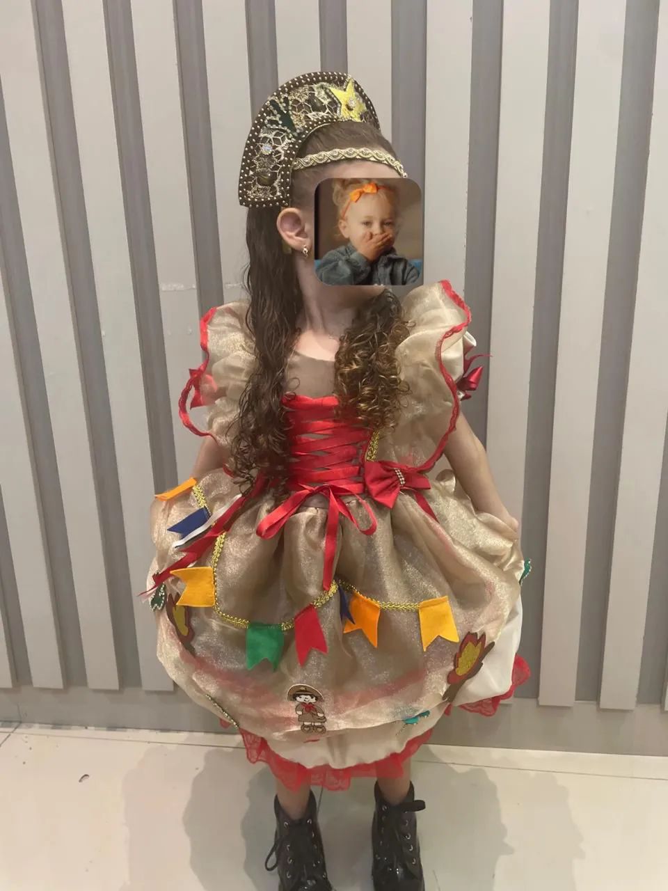 Vestido de quadrilha 
