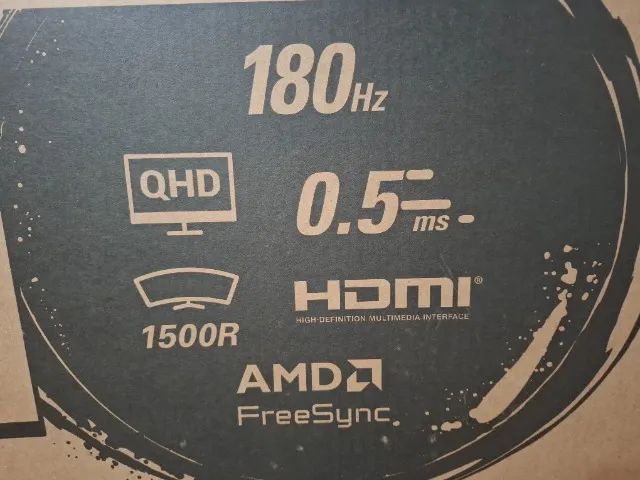 Monitor Gamer AOC 32 Polegadas QHD 180hz  - Foto 3