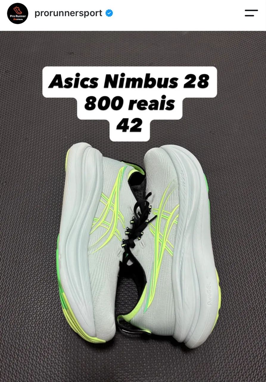 Tênis asics Nimbus 28 