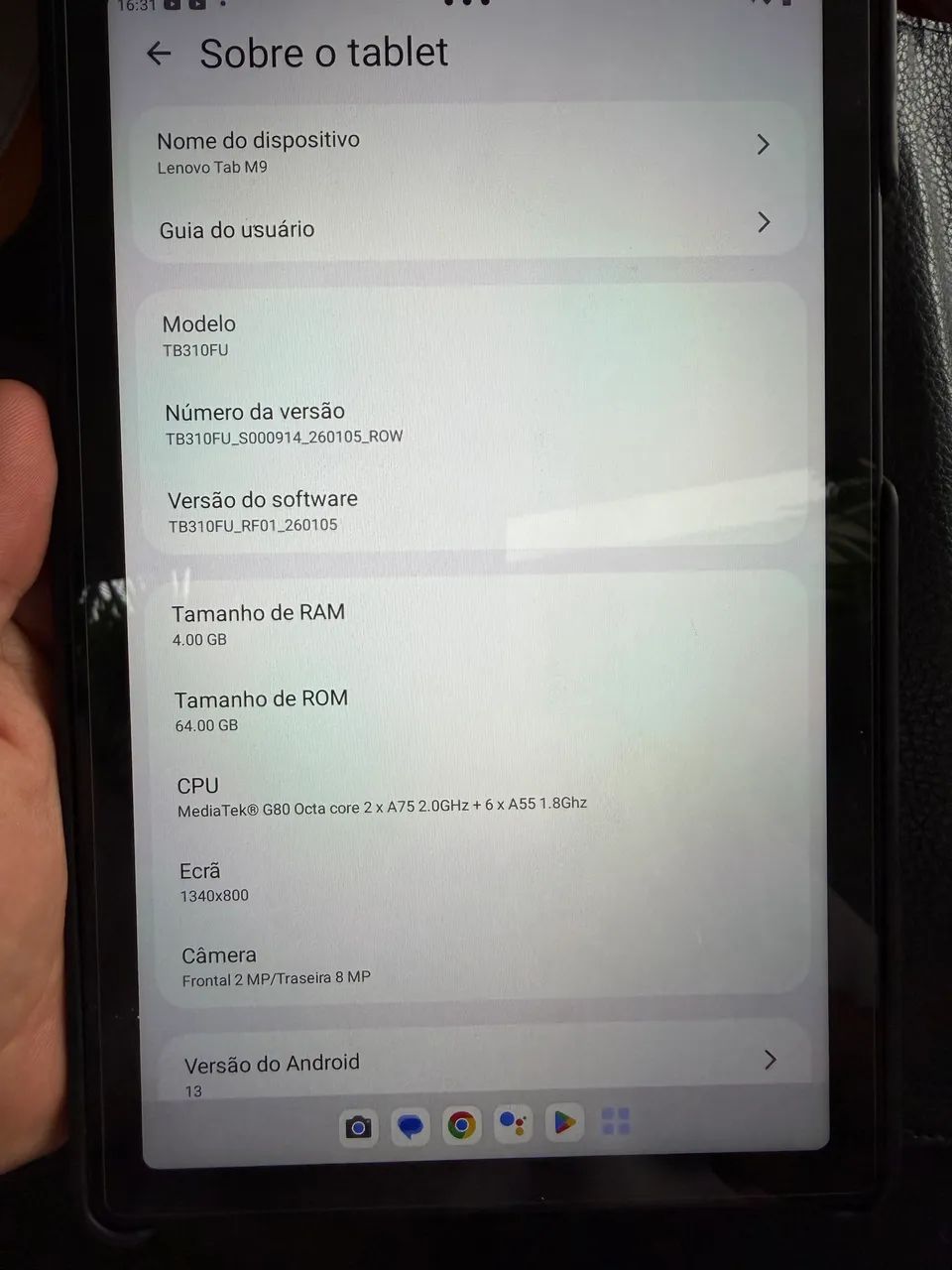 Tablet Lenovo M9 TB310FU - Foto 4
