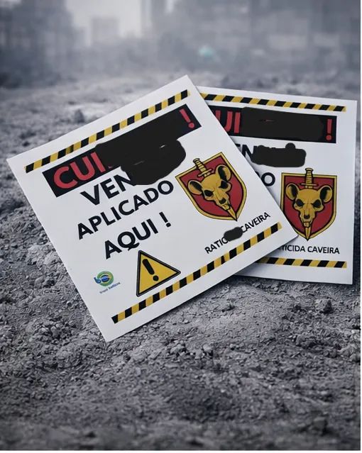 CAVEIRA -  Ratos Nunca Mais! 15 gramas de Puro Pesadelo! Letall ! - Foto 6