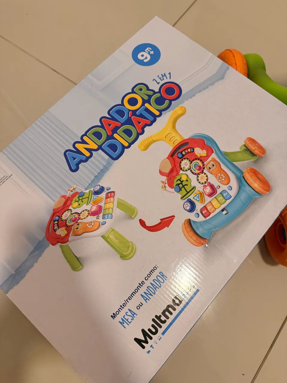 Andador 2 em 1 para bebês  - Foto 5