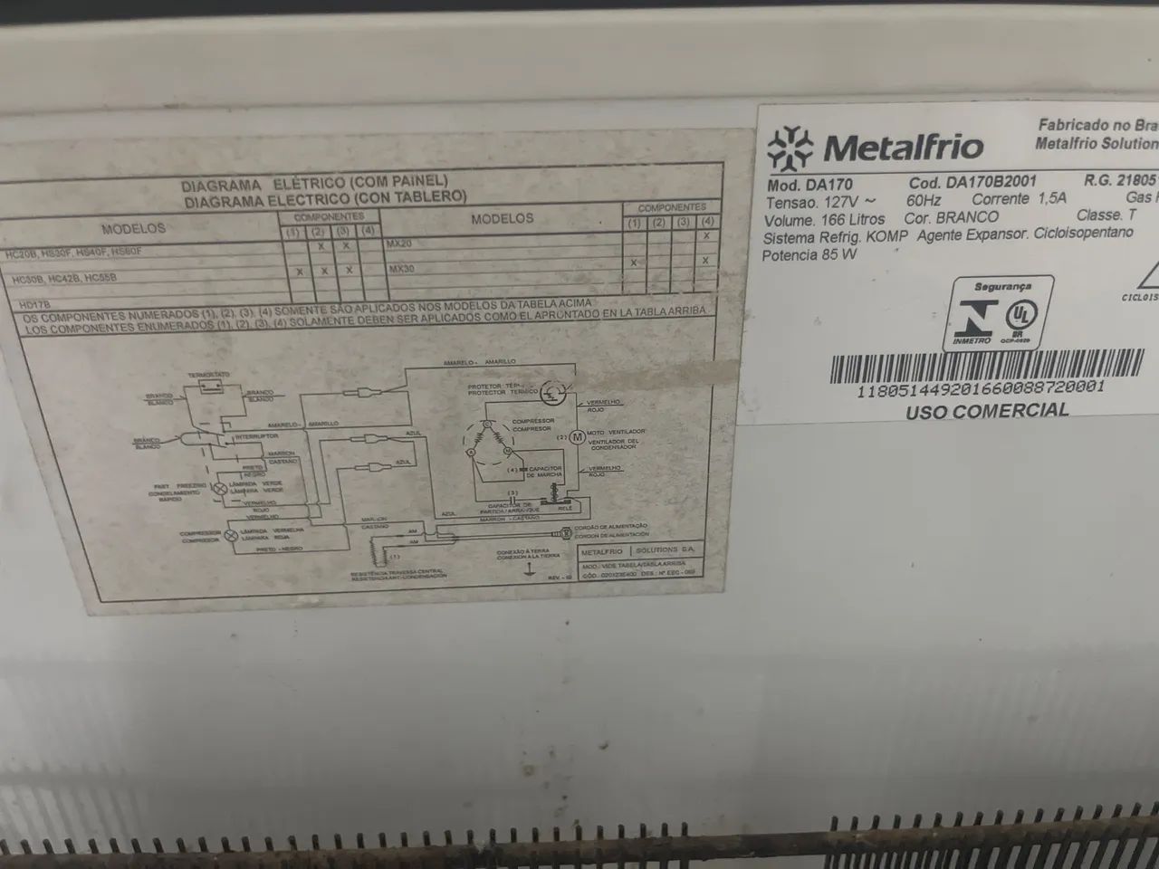 Freezer Metalfrio  - Foto 2