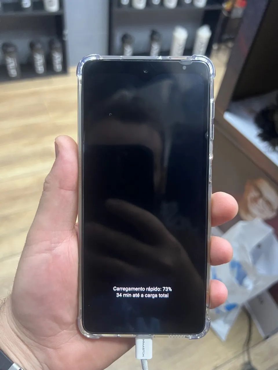 Celular galaxy M52 5G com NFC