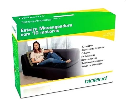 Esteira Massageadora com 10 motores ME100 Bioland