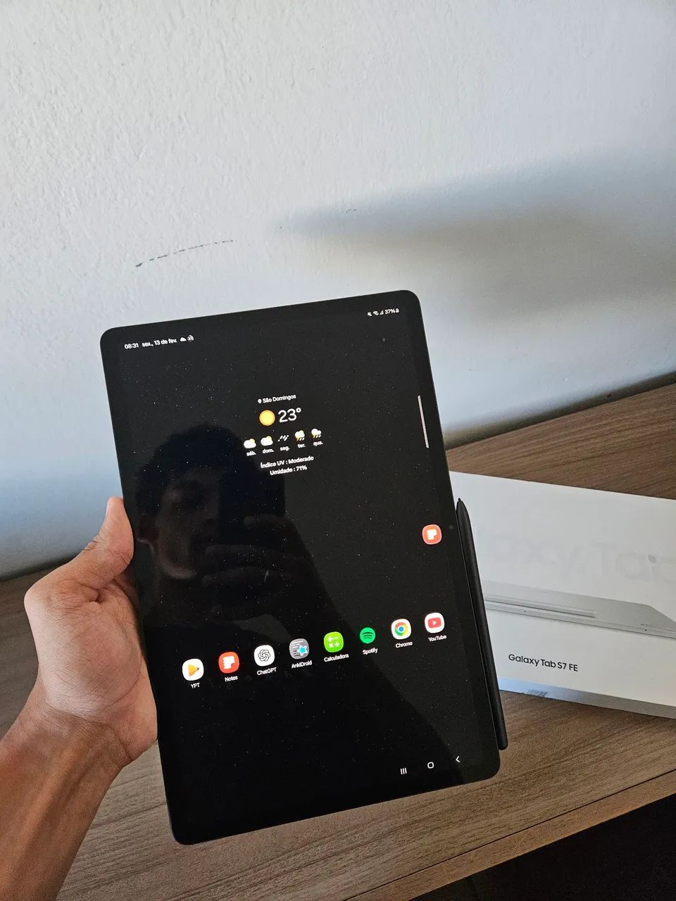 Samsung Galaxy Tab S7 FE 12,4 Polegadas - Oportunidade - Foto 5