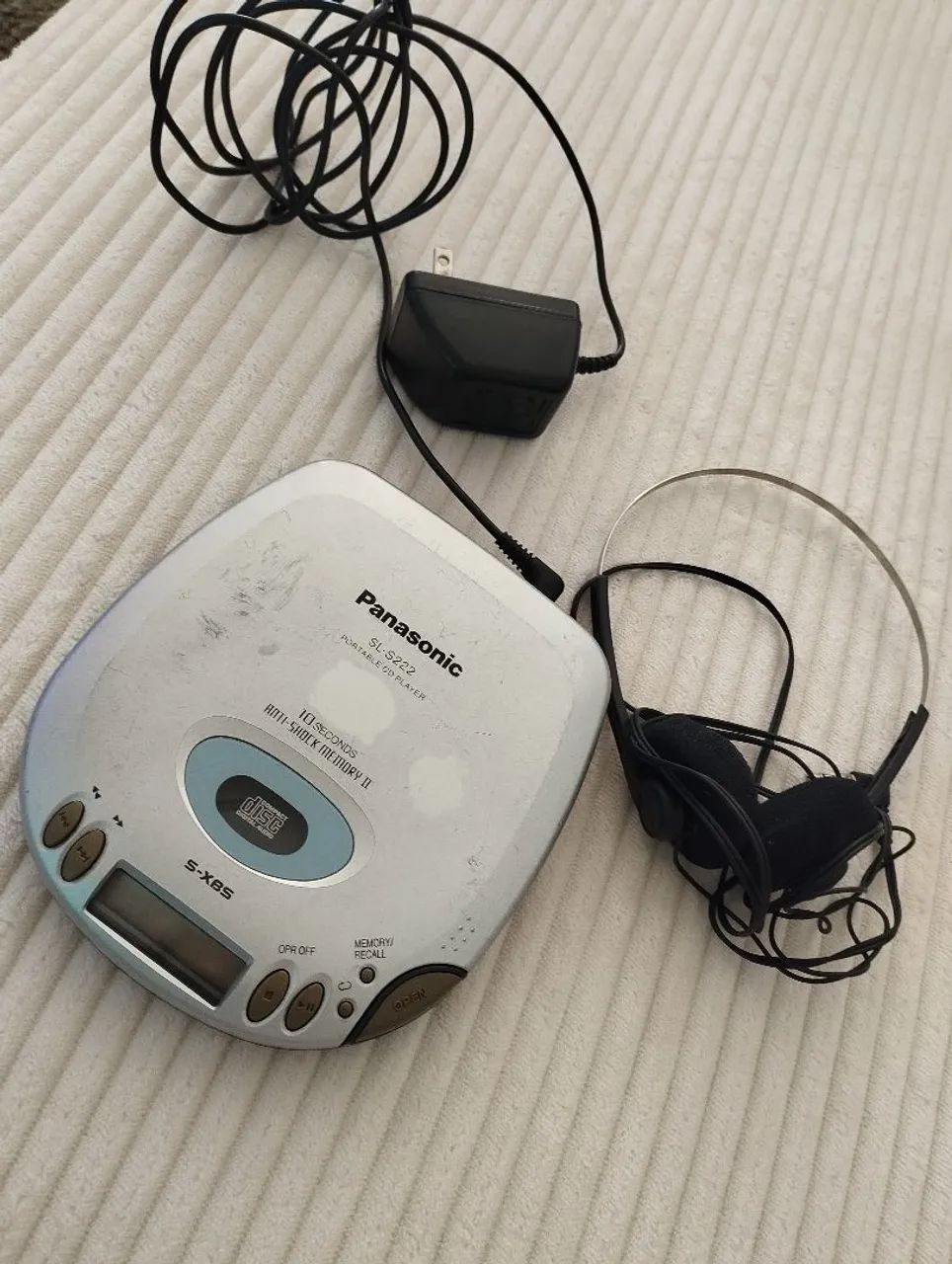 Discman Panasonic com defeito 