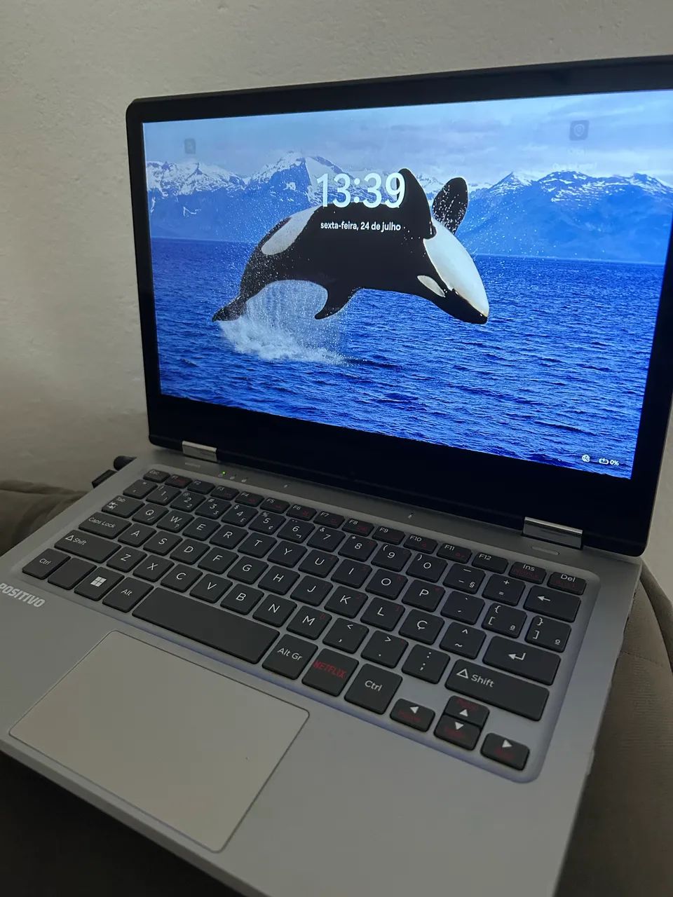 Notebook 2 em 1 positivo