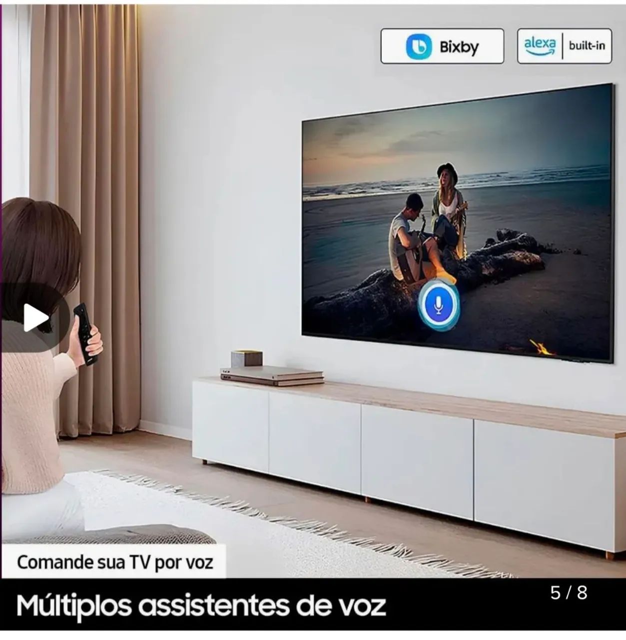 Tv 65 polegadas 4k OLED Samsung  - Foto 4