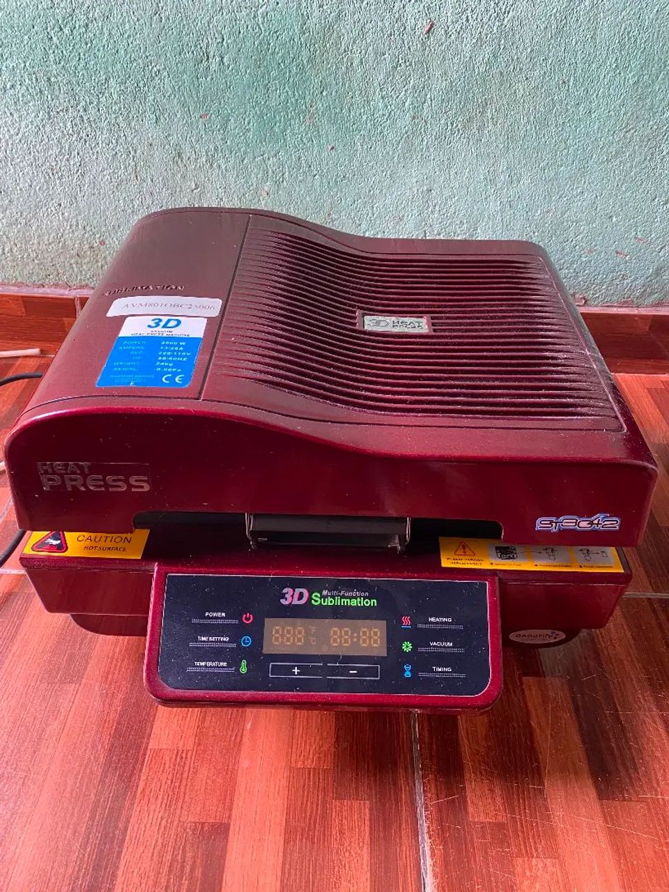 Maquina Sublimação 3D 