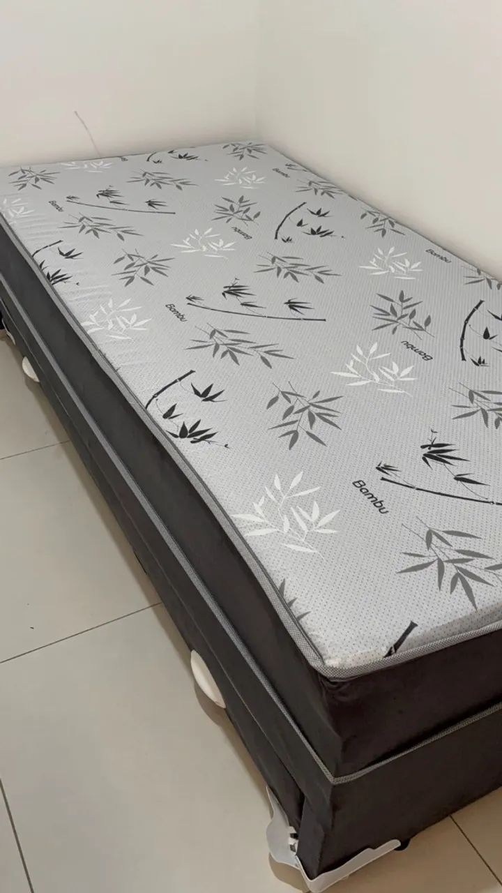 cama box de solteiro conjugada com cama auxiliar - Foto 2