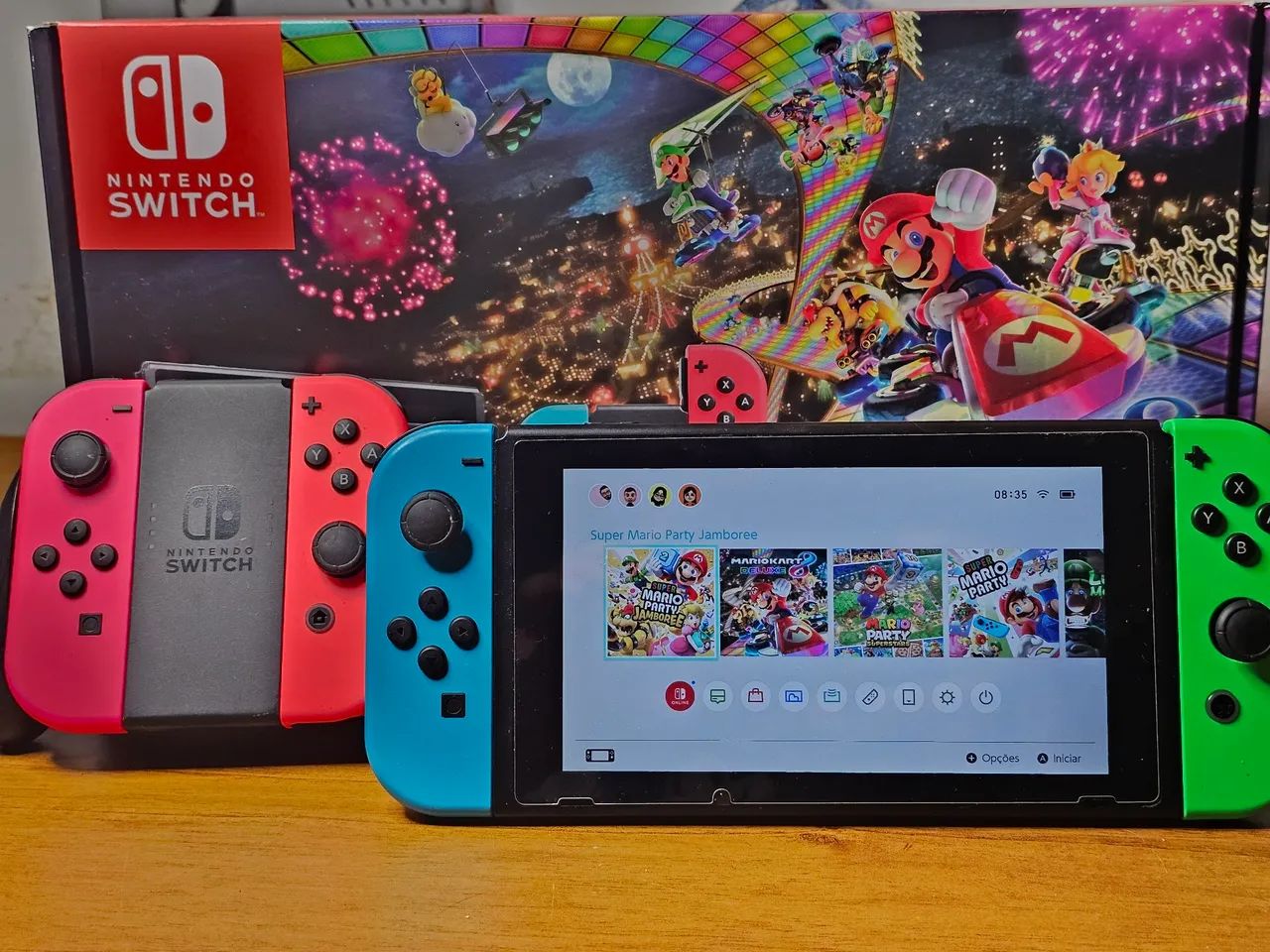 Nintendo Switch 1 desbloqueado + 4 controles - Consoles de Vídeo