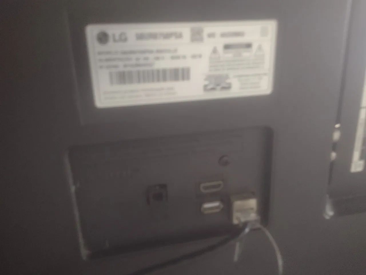 Tv LG 50 polegadas SMART 4k com ia - Foto 3