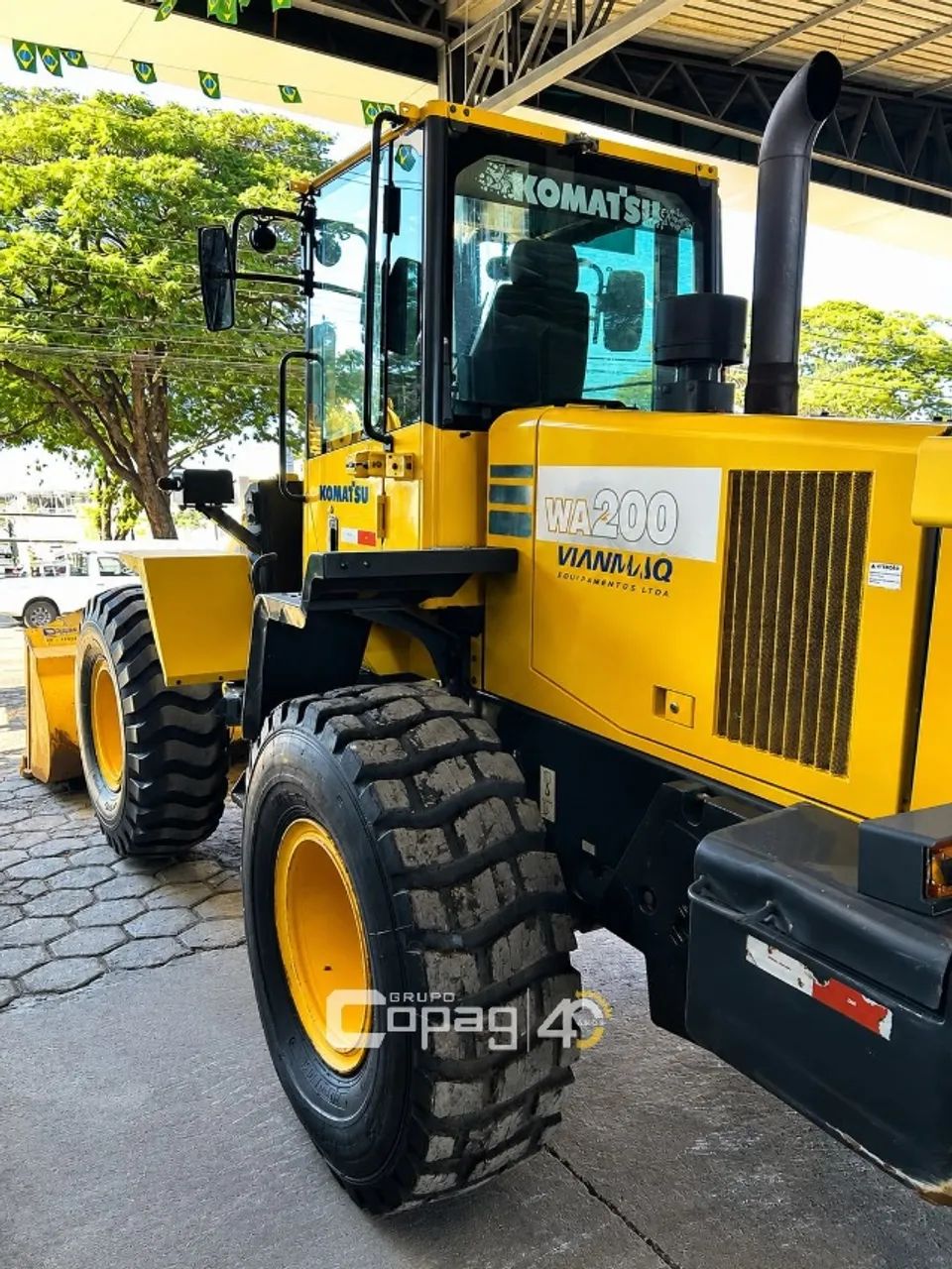 Pá Carregadeira Komatsu WA-200 Ano 2017 - Foto 2