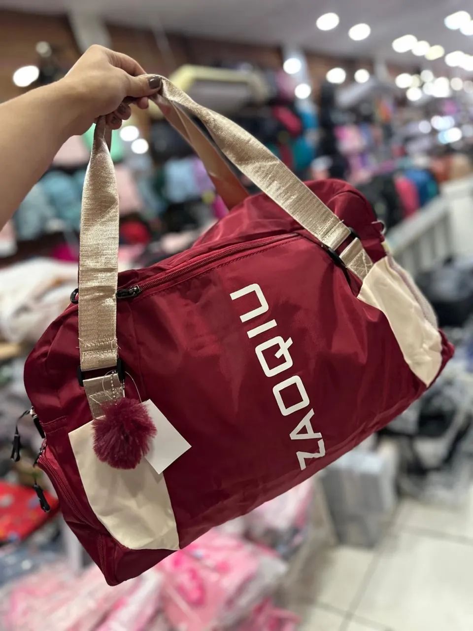 Mochila reforçada cabo de aço  - Foto 4