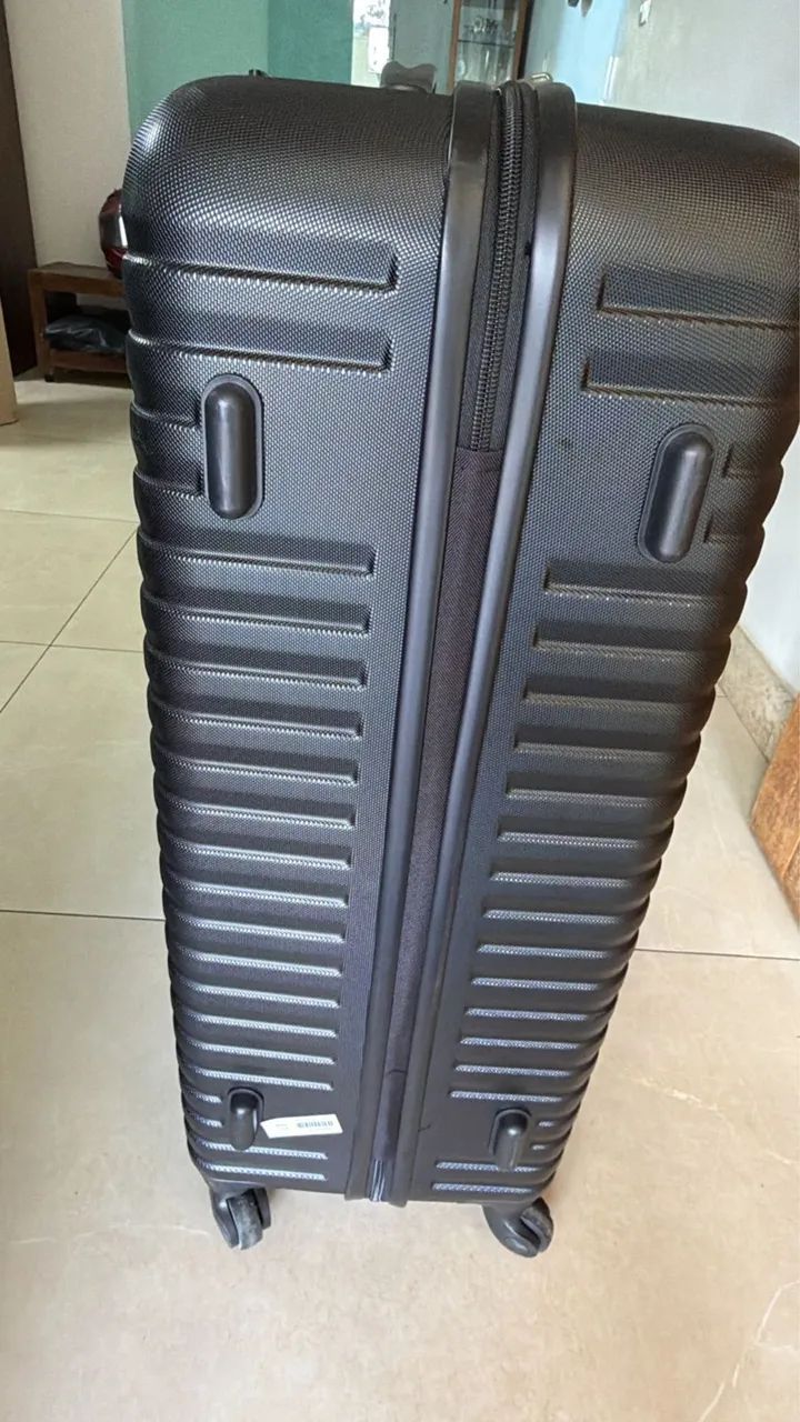 Mala de viagem de 23kg preta - Foto 4