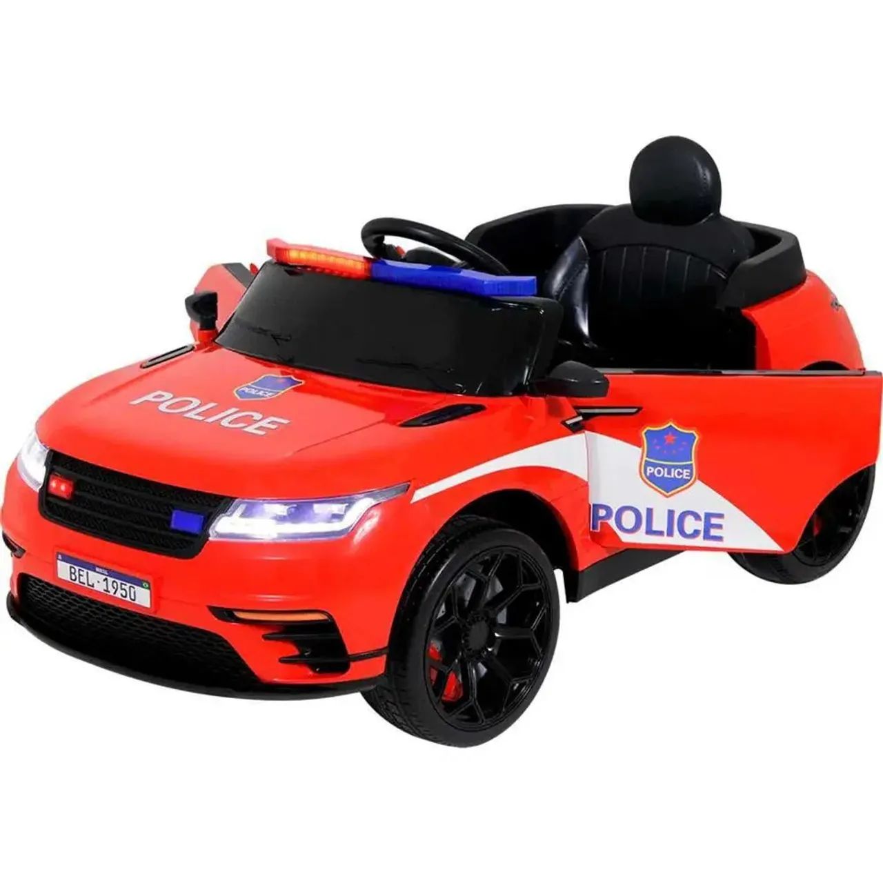 Carro Elétrico Infantil Drift Policia com Controle Remoto 12V SUPER PROMO NO PIX - Foto 2