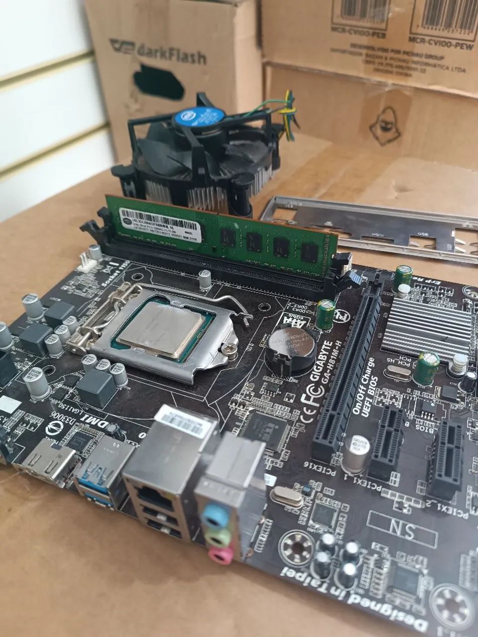 Kit Gamer de Entrada - Placa c/ Processador e Memória  - Foto 4