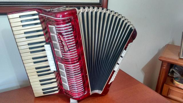 Acordeon Weltmeister 120 Baixos Luxo - Foto 5