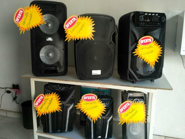 Caixas Bluetooth/USB/SD/Rádio