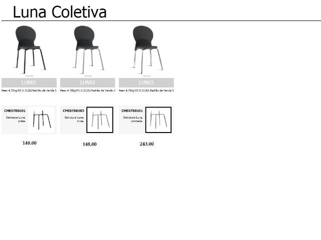 Cadeiras de escritório, linha office, praça alimentação, cadeira - Foto 2